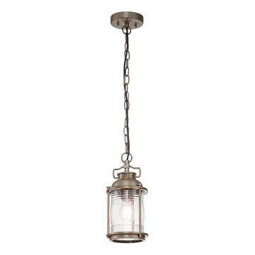 Kichler - Ulkokattokruunu ketjulla ASHLAND BAY 1xE27/60W/230V IP44