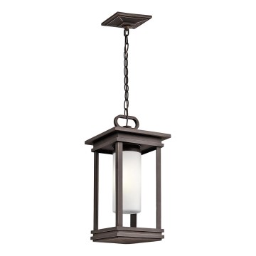 Kichler - Ulkokattokruunu ketjulla SOUTH HOPE 1xE14/60W/230V IP44