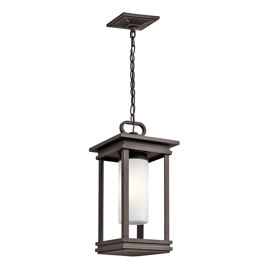 Kichler - Ulkokattokruunu ketjulla SOUTH HOPE 1xE14/60W/230V IP44