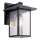 Kichler - Ulkoseinävalaisin CAPPANNA 1xE27/60W/230V IP44 musta