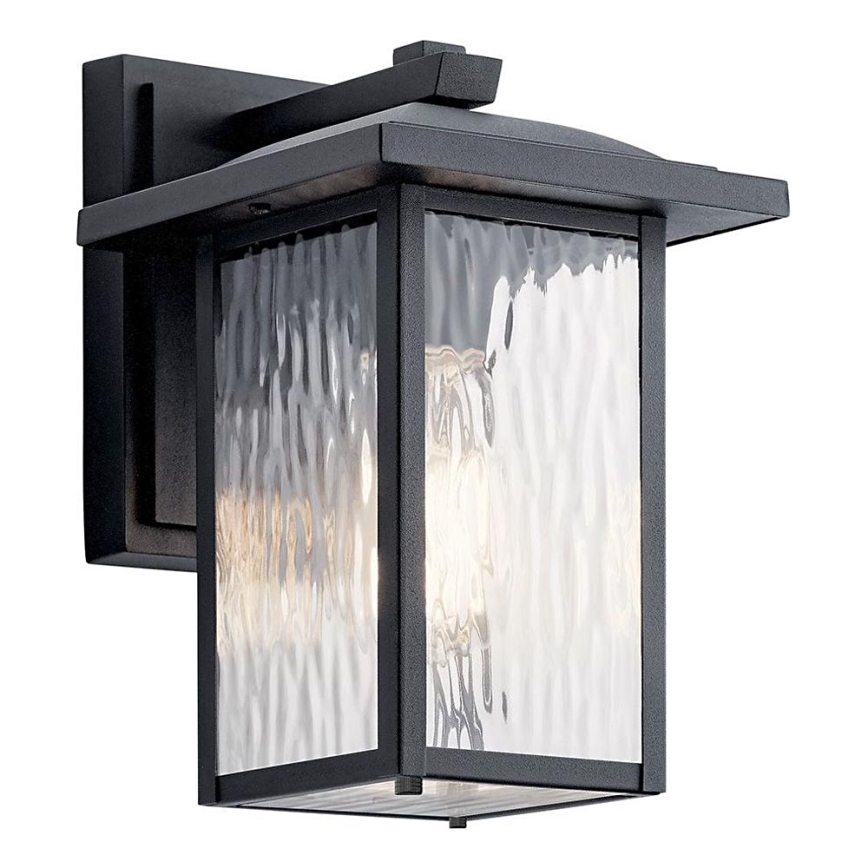 Kichler - Ulkoseinävalaisin CAPPANNA 1xE27/60W/230V IP44 musta