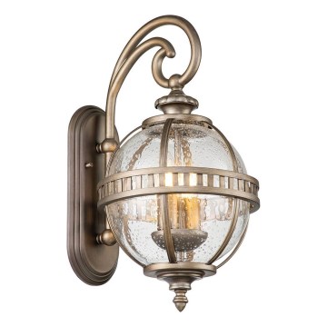Kichler - Ulkoseinävalaisin HALLERON 2xE14/40W/230V IP44