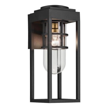 Kichler - Ulkoseinävalaisin HONE 1xE27/60W/230V IP44 musta
