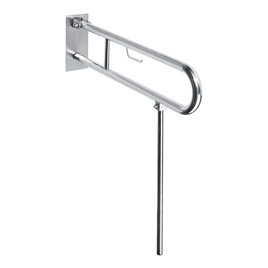 Kiinnike 10x25 cm ruostumaton teräs/hopea