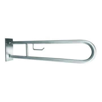 Kiinnike pidikkeellä 10,3x25,3 cm ruostumaton teräs/hopea