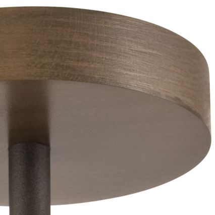 Kiinteä kattokruunu ADRIANO 1xE27/60W/230V pyökki - FSC sertifioitu