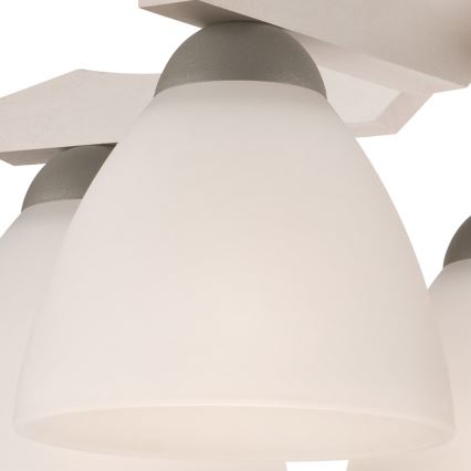 Kiinteä kattokruunu ADRIANO 5xE27/60W/230V pyökki - FSC sertifioitu