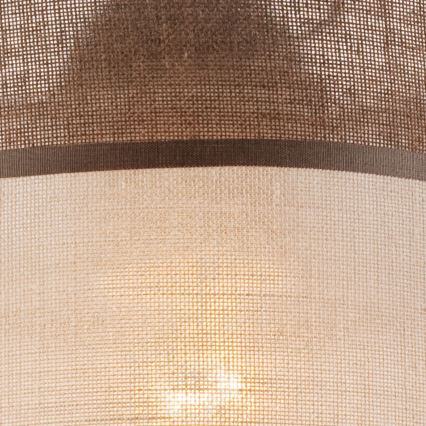 Kiinteä kattokruunu ANDREA 1xE27/60W/230V pyökki - FSC sertifioitu