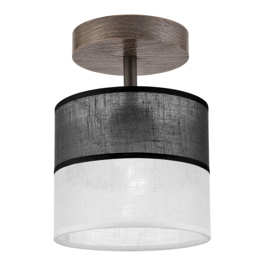 Kiinteä kattokruunu ANDREA 1xE27/60W/230V pyökki - FSC sertifioitu