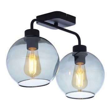 Kiinteä kattokruunu BARI 2xE27/60W/230V