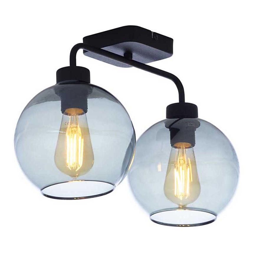Kiinteä kattokruunu BARI 2xE27/60W/230V