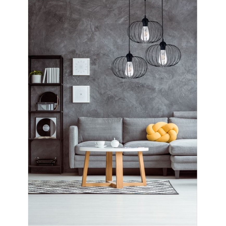 Kiinteä kattokruunu BOCCA 3xE27/60W/230V