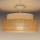 Kiinteä kattokruunu BOHO 1xE27/60W/230V kerma/beige