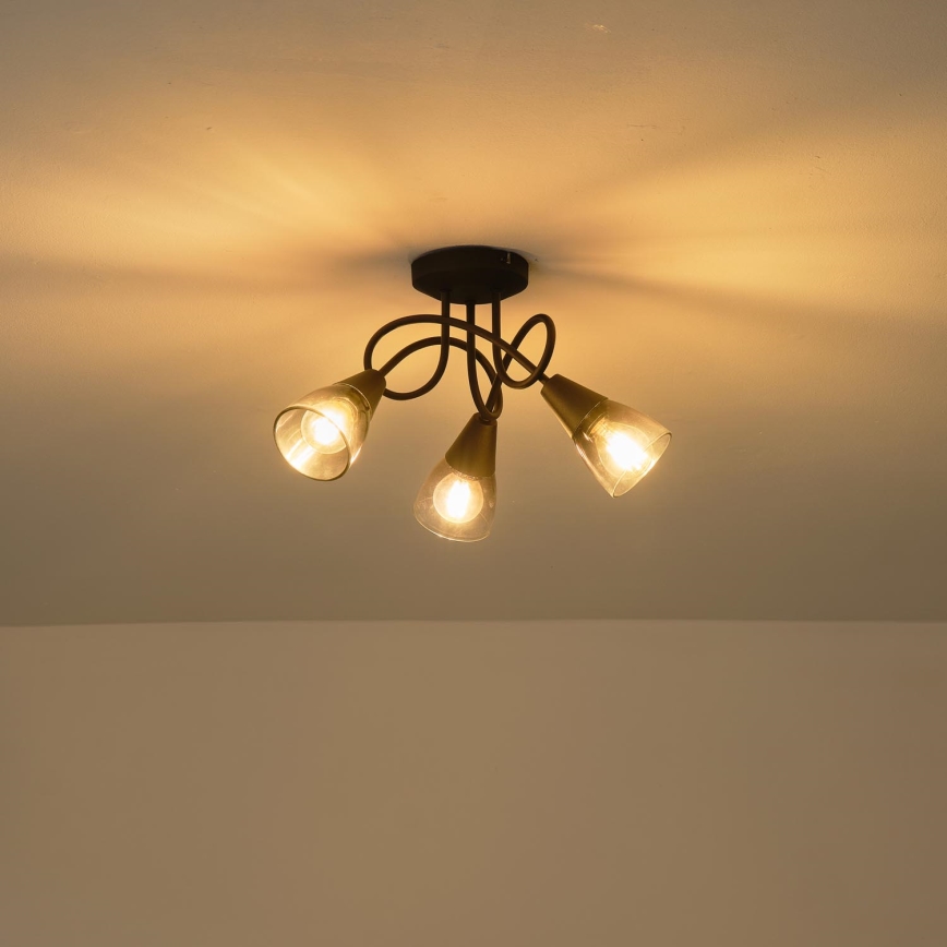 Kiinteä kattokruunu CLASSY 3xE14/7W/230V