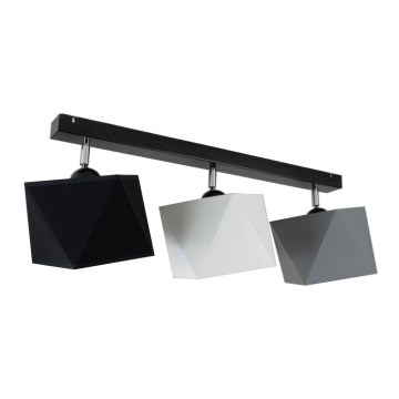 Kiinteä kattokruunu DIAMENT 3xE27/60W/230V