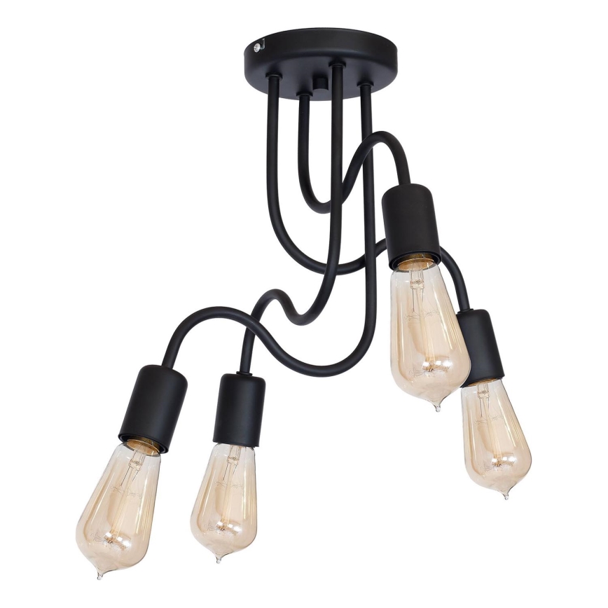 Kiinteä kattokruunu DOW 4xE27/60W/230V