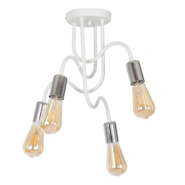 Kiinteä kattokruunu DOW 4xE27/60W/230V