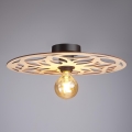 Kiinteä kattokruunu FALCO 1xE27/60W/230V halkaisija 40 cm beige