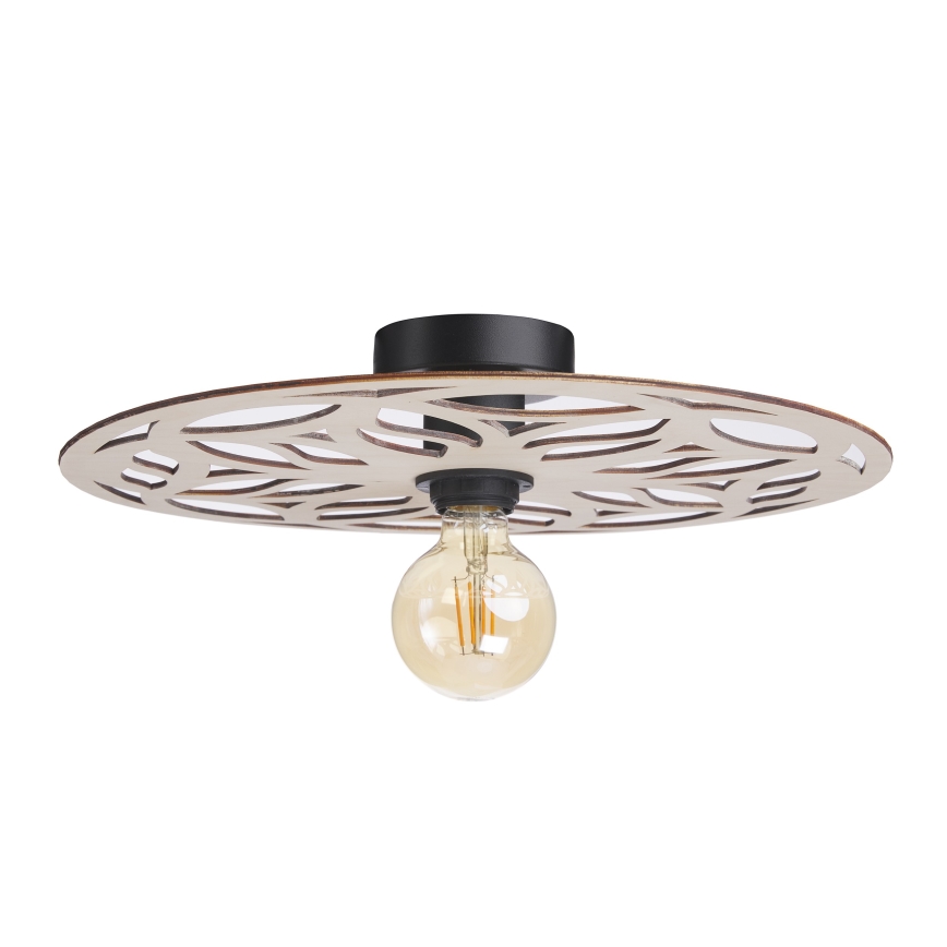 Kiinteä kattokruunu FALCO 1xE27/60W/230V halkaisija 40 cm beige