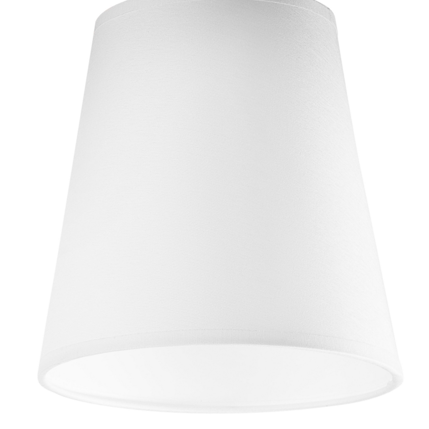 Kiinteä kattokruunu LULA 1xE27/60W/230V tammi