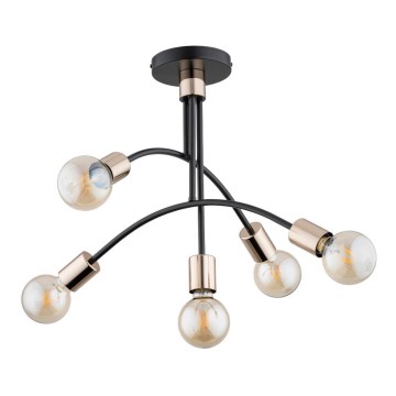 Kiinteä kattokruunu LUSCO 5xE27/60W/230V
