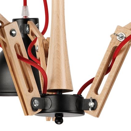 Kiinteä kattokruunu MARCELLO 3xE27/60W/230V - FSC sertifioitu