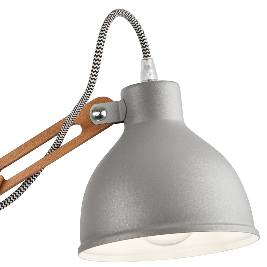 Kiinteä kattokruunu MARCELLO 3xE27/60W/230V pyökki - FSC sertifioitu