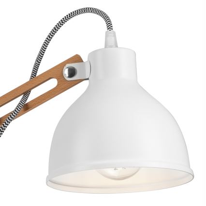 Kiinteä kattokruunu MARCELLO 3xE27/60W/230V pyökki - FSC sertifioitu