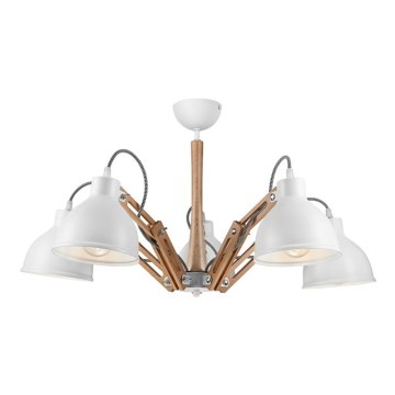 Kiinteä kattokruunu MARCELLO 5xE27/60W/230V - FSC sertifioitu