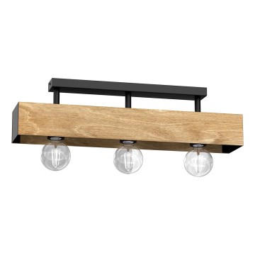 Kiinteä kattokruunu MILUZA 3xE27/15W/230V