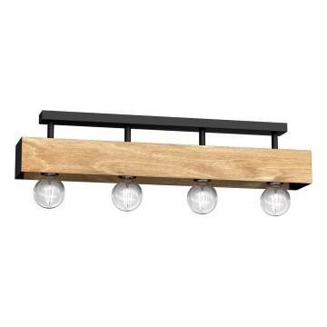 Kiinteä kattokruunu MILUZA 4xE27/15W/230V