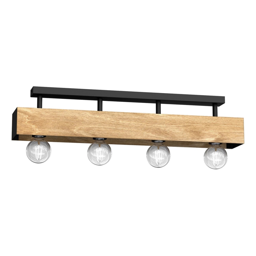 Kiinteä kattokruunu MILUZA 4xE27/15W/230V