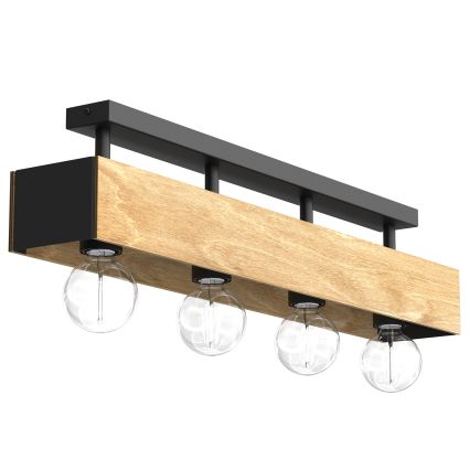 Kiinteä kattokruunu MILUZA 4xE27/15W/230V
