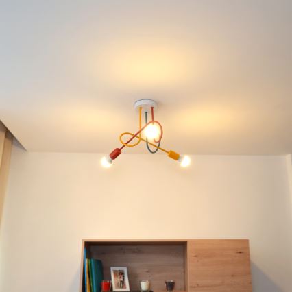 Kiinteä kattokruunu OXFORD 3xE27/15W/230V