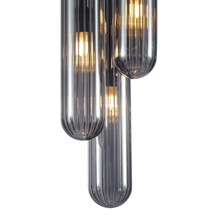 Kiinteä kattokruunu PAX 3xG9/9W/230V musta