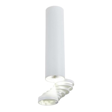 Kiinteä kattokruunu TUBA 1xGU10/50W/230V valkoinen