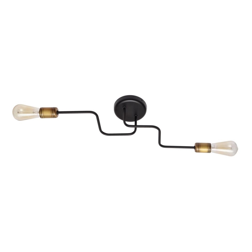 Kiinteä kattokruunu TUBE 2xE27/15W/230V