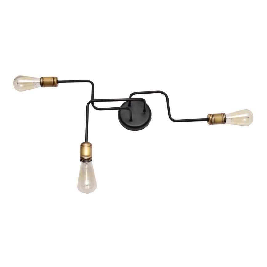 Kiinteä kattokruunu TUBE 3xE27/15W/230V