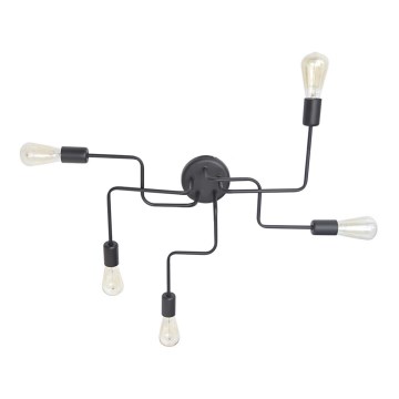 Kiinteä kattokruunu TUBE 5xE27/15W/230V
