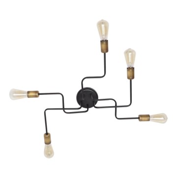 Kiinteä kattokruunu TUBE 5xE27/15W/230V