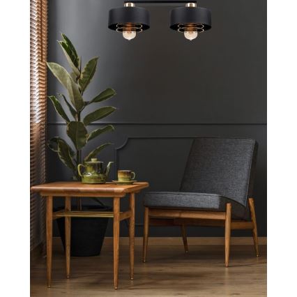 Kiinteä kattokruunu VEST 2xE27/60W/230V