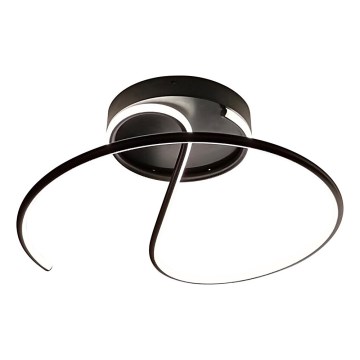 Kiinteä LED-kattokruunu DELTA LED/30W/230V musta