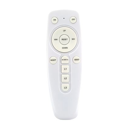 LED-himmennyskattokruunu SIENA LED/72W/230V valkoinen + kauko-ohjaus