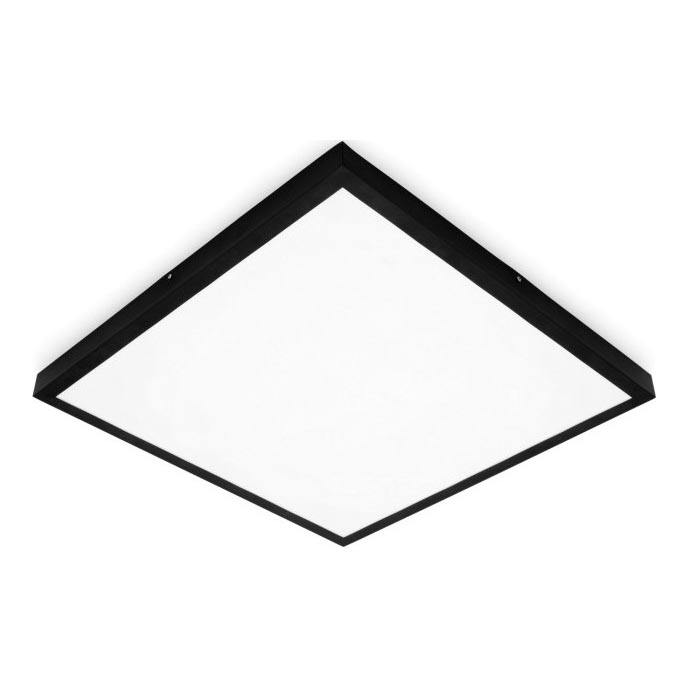 Kiinteä LED-paneeli BRISBANE LED/36W/230V 4000K 59,5x59,5 cm musta