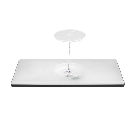 Kiinteä LED-paneeli NIVERA LED/32W/230V IP54 3000/4000/6000K 29,5x59,5 cm musta