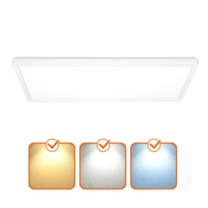 Kiinteä LED-paneeli NIVERA LED/32W/230V IP54 3000/4000/6000K 29,5x59,5 cm valkoinen