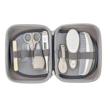 KikkaBoo - Vauvanhoitosetti 8 kpl harmaa/beige