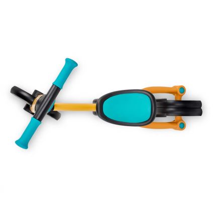 KINDERKRAFT - Lasten potkupyörä 3-in-1 4TRIKE keltainen/turkoosi