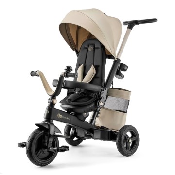 KINDERKRAFT - 5-in-1 EASYTWIST lasten kolmipyörä, beige