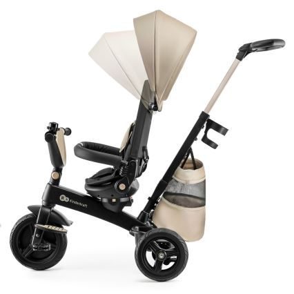 KINDERKRAFT - 5-in-1 EASYTWIST lasten kolmipyörä, beige